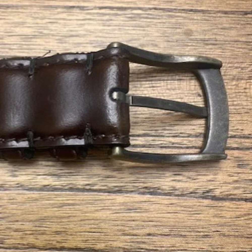 JOSEPH ABBOUD Leather Dress Belt